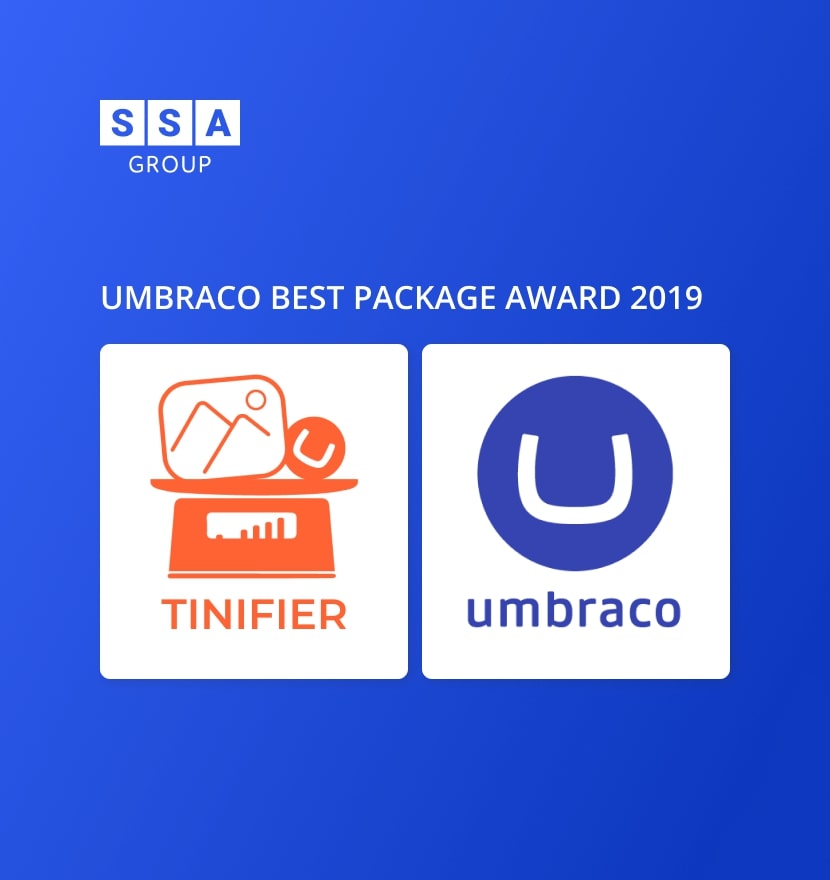 Tinifier got Umbraco Best Package Award 2019