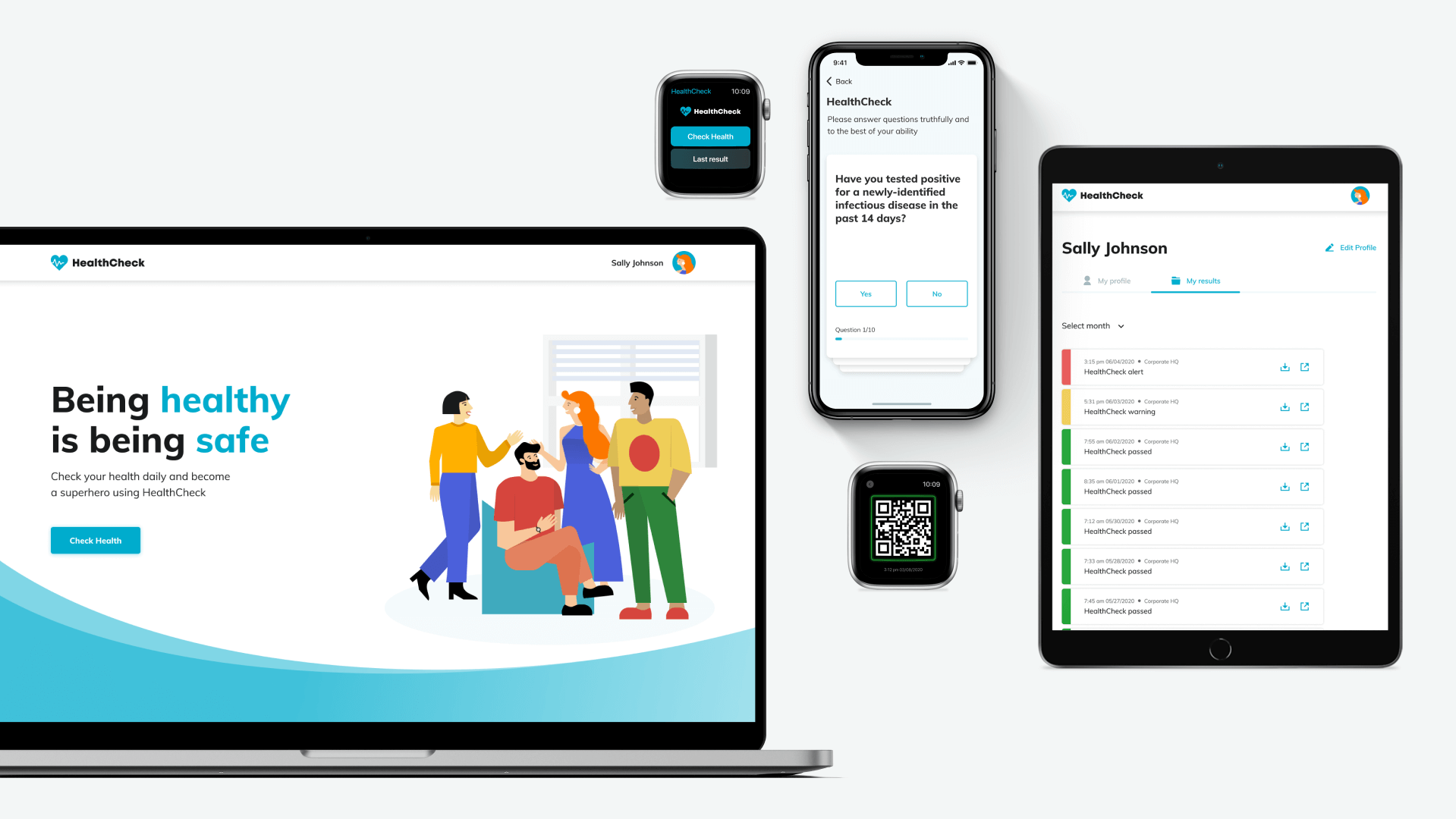 HealthCheck by Stratum screen 2