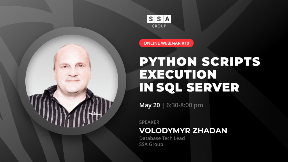 Python scripts execution in SQL Server webinar