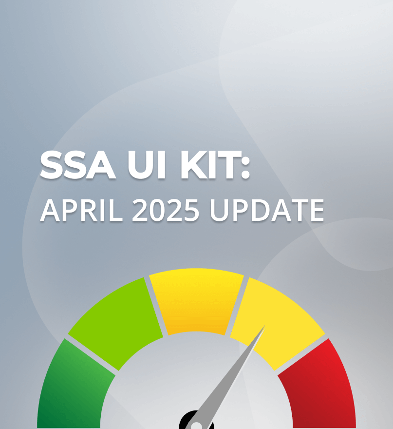 Enhance your dashboard experience with the latest SSA UI kit components