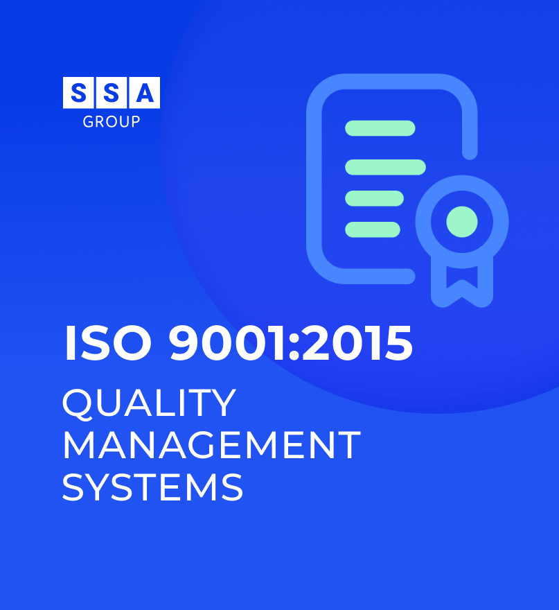 SSA Group earns ISO 9001 Certification – Delivering excellence you can trust 