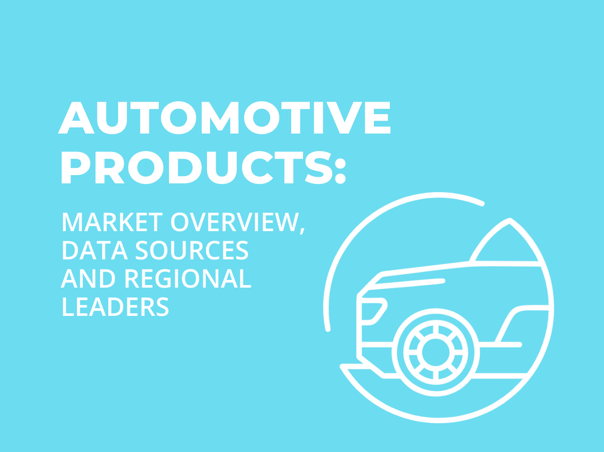 Automotive products: Market overview, data sources, and regional leaders 