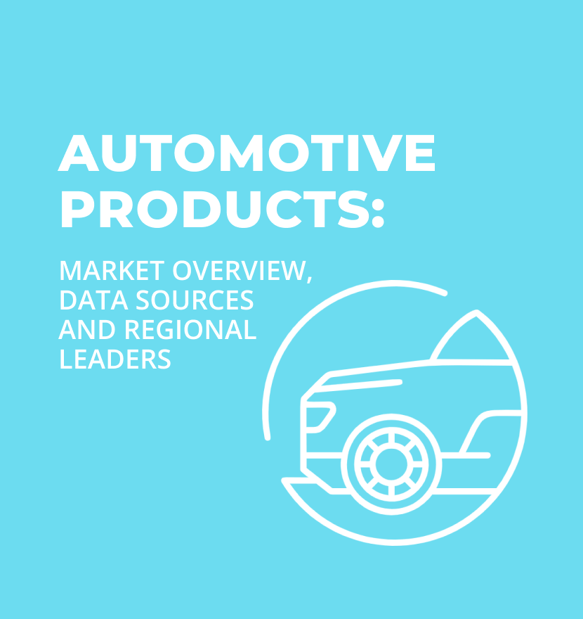 Automotive products: Market overview, data sources, and regional leaders 