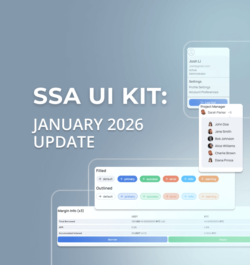 SSA UI Kit: January 2026 Update