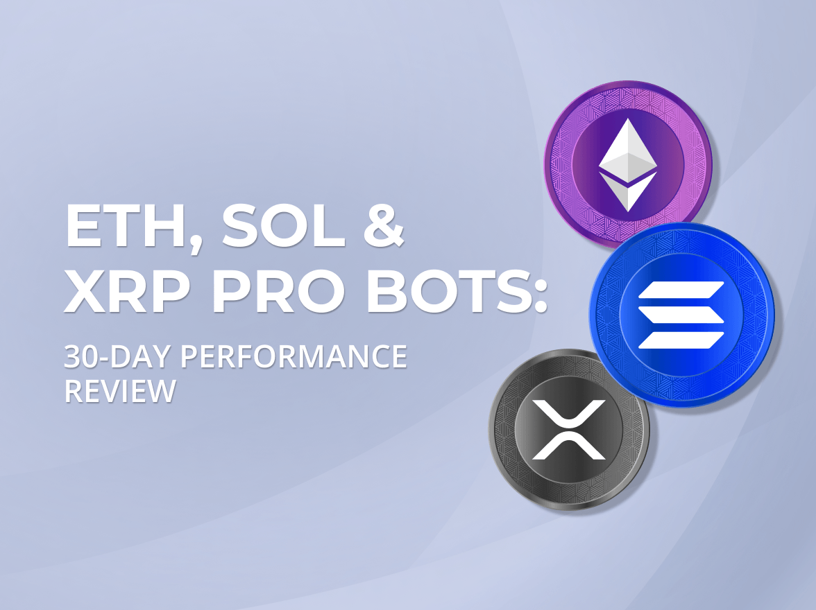 ETH, SOL & XRP Pro Bots: 30-Day Performance Review
