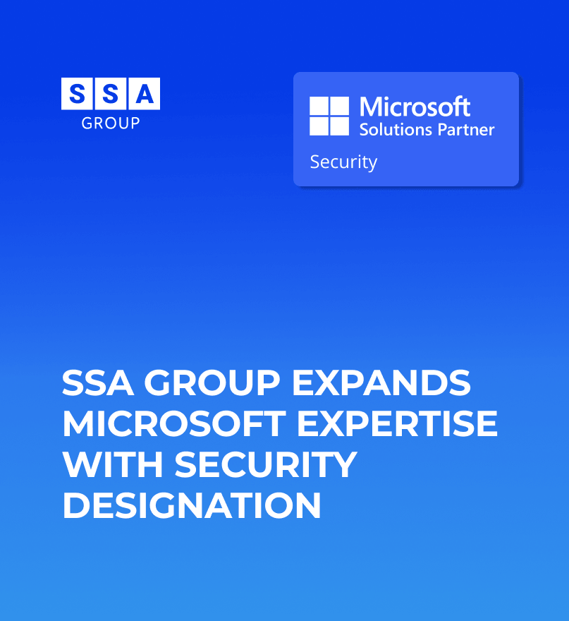 SSA Group expands Microsoft expertise with Security designation 
